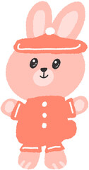 귀여운 토끼 일러스트 © 주영 박