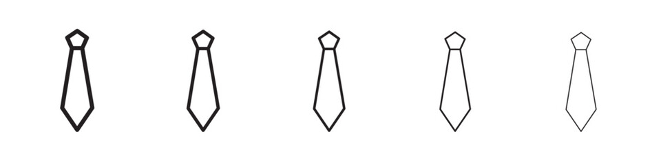 Tie icon vector illustration isolated