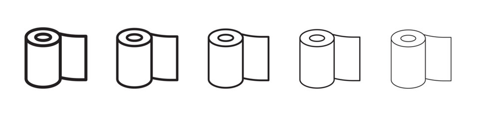 Tissue paper icon vector illustration isolated