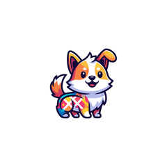 Cute Dog Icon Design Very Cool