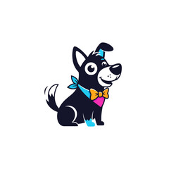 Cute Dog Icon Design Very Cool