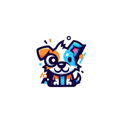 Cute Dog Icon Design Very Cool