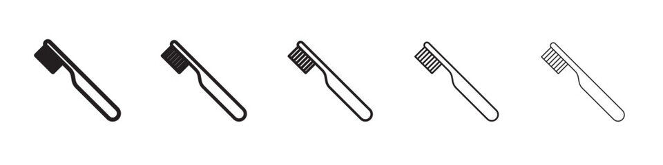 tooth brush icon vector illustration isolated