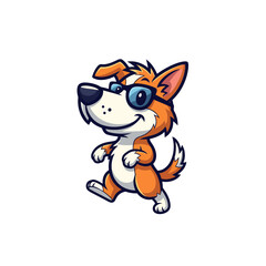 Cute Dog Icon Design Very Cool