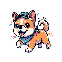 Cute Dog Icon Very Cool Design