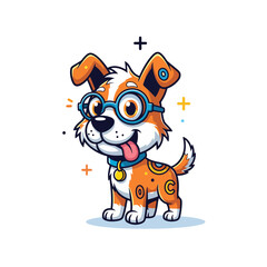 Cute Dog Icon Very Cool Design