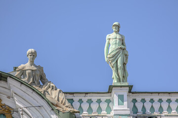 Obraz premium statue of saint peter in vatican