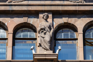 facade of a building in paris