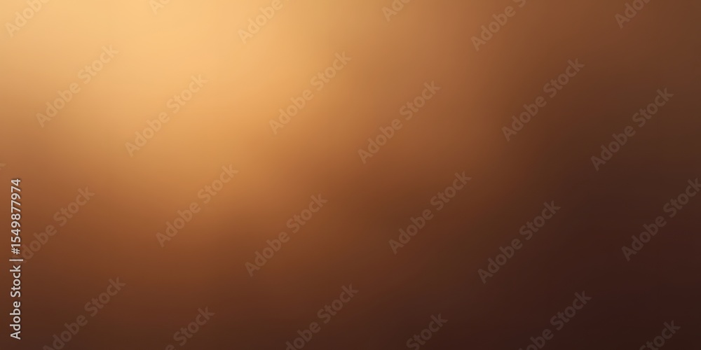 Poster Warm Earthy Gradient Background. Abstract Soft Blended Texture. Rich Brown And Gold Hues Create Inviting Depth And Warmth. Perfect For Designs Needing Gentle Color And Tone.