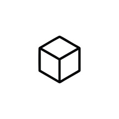 Isometric Cube Replace Face Action Icon