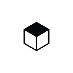 Isometric Cube Select Top Face Icon