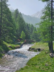 Paysage des Alpes fran&ccedil;aises