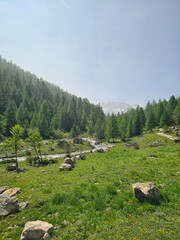 Paysage des Alpes fran&ccedil;aises