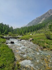 Paysage des Alpes fran&ccedil;aises