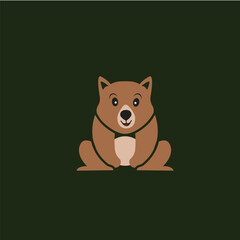 Wombat app Logo design