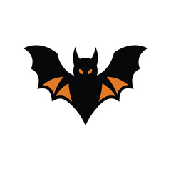 halloween pumpkin bat