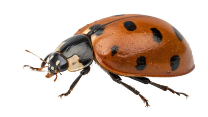 ladybug, isolated transparent background