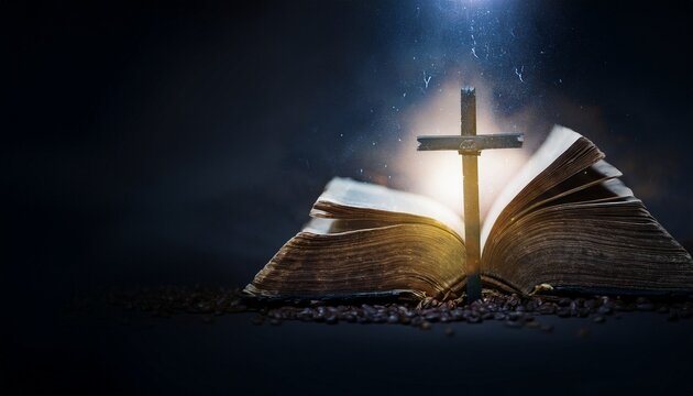 der dunkelheit durch eine bibel entfliehen