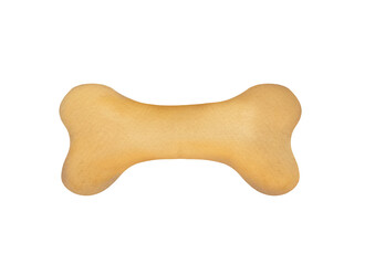 Dog chew bone. watercolor hand drawn illustration isolated on white transparent background. clipart and cutout