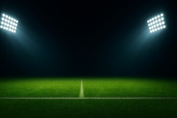 stadium lights on the stadium