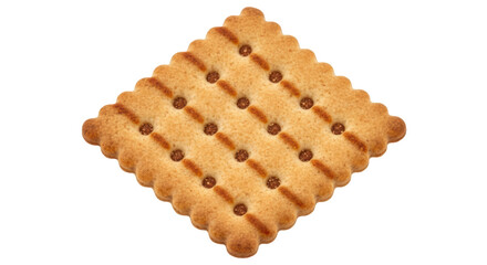 Isolated Square Cracker