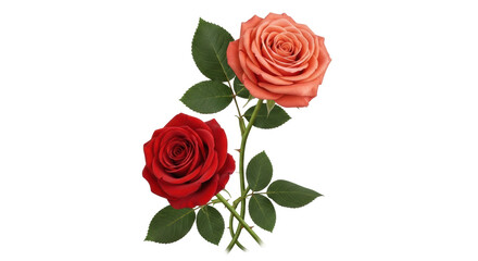 Isolated Roses