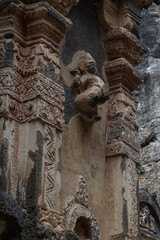 Ancient Indian Temple Wall Carving