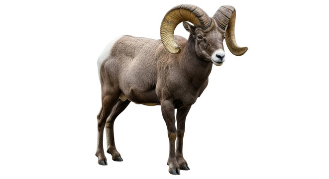 Isolated Bighorn Sheep