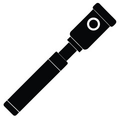 optometrist element isolated ophthalmoscope on white background