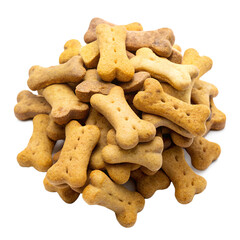 Fototapeta premium dog treats without shadow isolated on transparent background