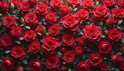 Obraz premium bouquet of red roses
