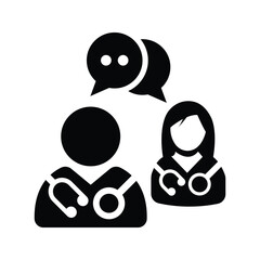 Doctor chat icon