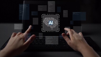AI Assistant Brain Processor with LLM Technology, Big Data, Machine Learning, Generative AI for...