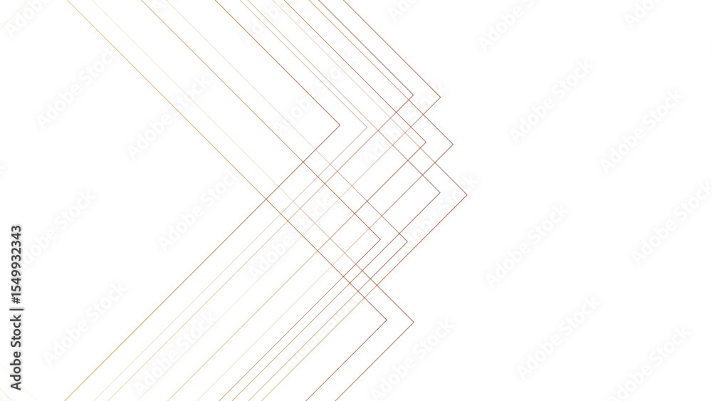 Poster abstract minimalist background with overlapping geometric squares with golden lines. aesthetic is cl