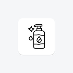 Obraz premium Cleansing Oil, vector, pixel perfect, illustrator file
