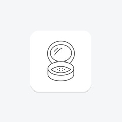 Brow Powder, vector, pixel perfect, illustrator file