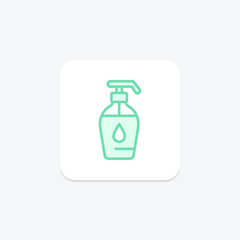 Pump Bottle, vector, pixel perfect, illustrator file