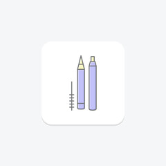 Brow Pencil, vector, pixel perfect, illustrator file