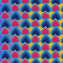 abstract geometric seamless pattern