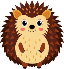 hedgehog cartoon illustration