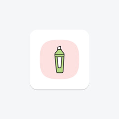 Highlighter, vector, pixel perfect, illustrator file