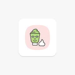 Face Scrub, vector, pixel perfect, illustrator file