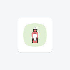 Roll-on Perfume, vector, pixel perfect, illustrator file