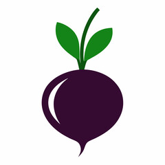 vector illustration of an apple