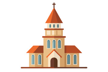 castle architecture vector elements icon line art castle tower clipart illustration