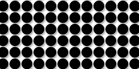 Black tiles wall. round marble textures, ball tiles. Top view pavement circle block black texture with seamless patterns floor background. Air Bubble wrap texture background. Textured Background.