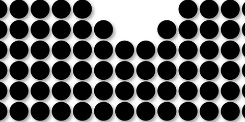 Black tiles wall. round marble textures, ball tiles. Top view pavement circle block black texture with seamless patterns floor background. Air Bubble wrap texture background. Textured Background.