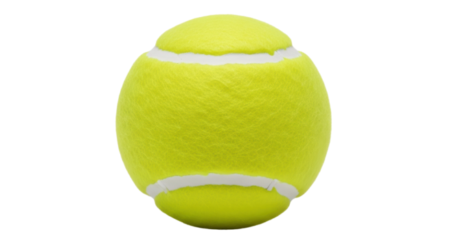 Isolated Tennis Ball