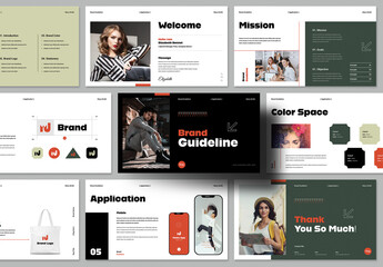 Brand Guideline Presentation Template
