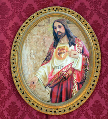 image of Jesus Christ in a religious ceremony